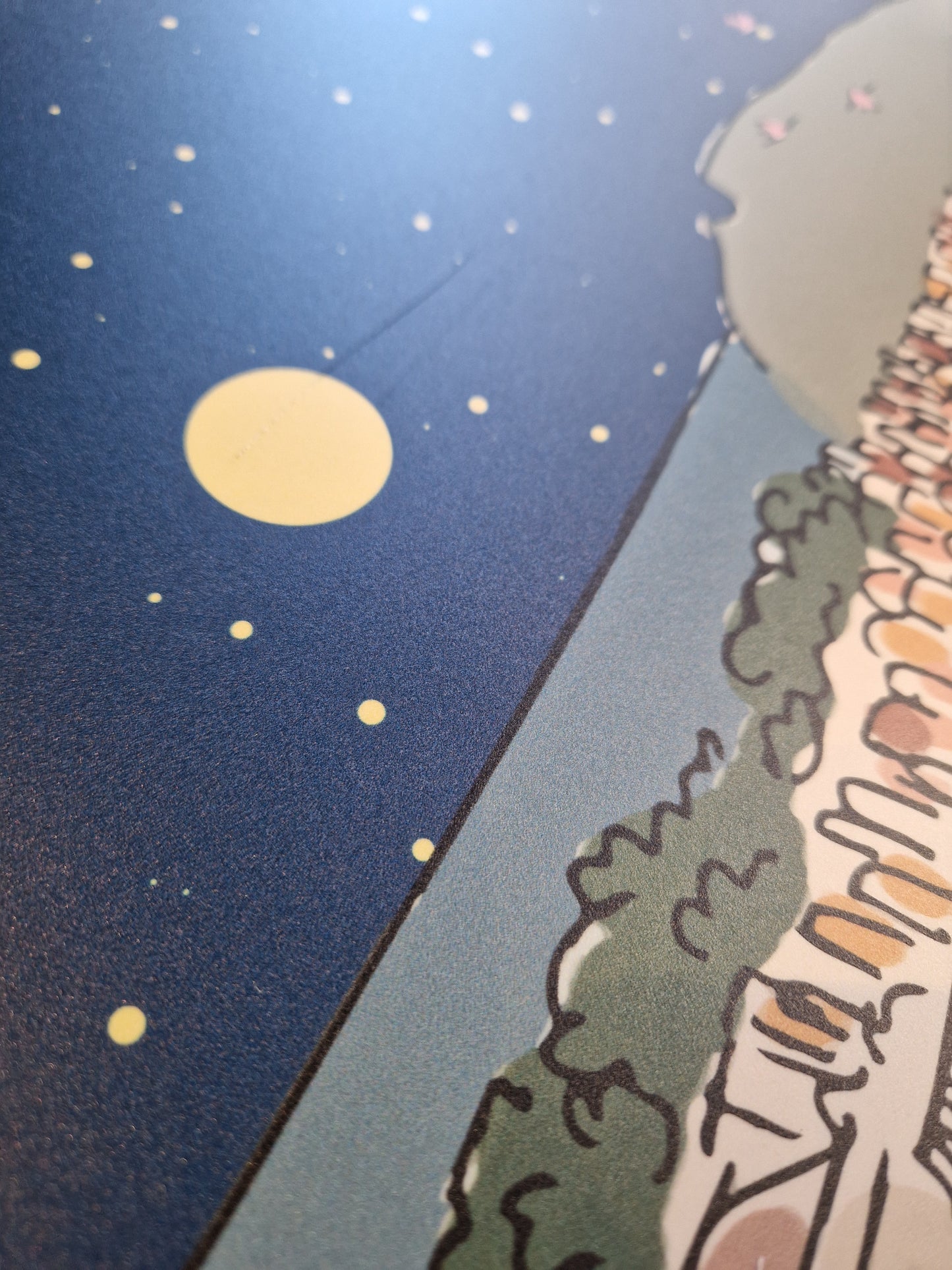 stampa città in volo OUTLET 60x80cm