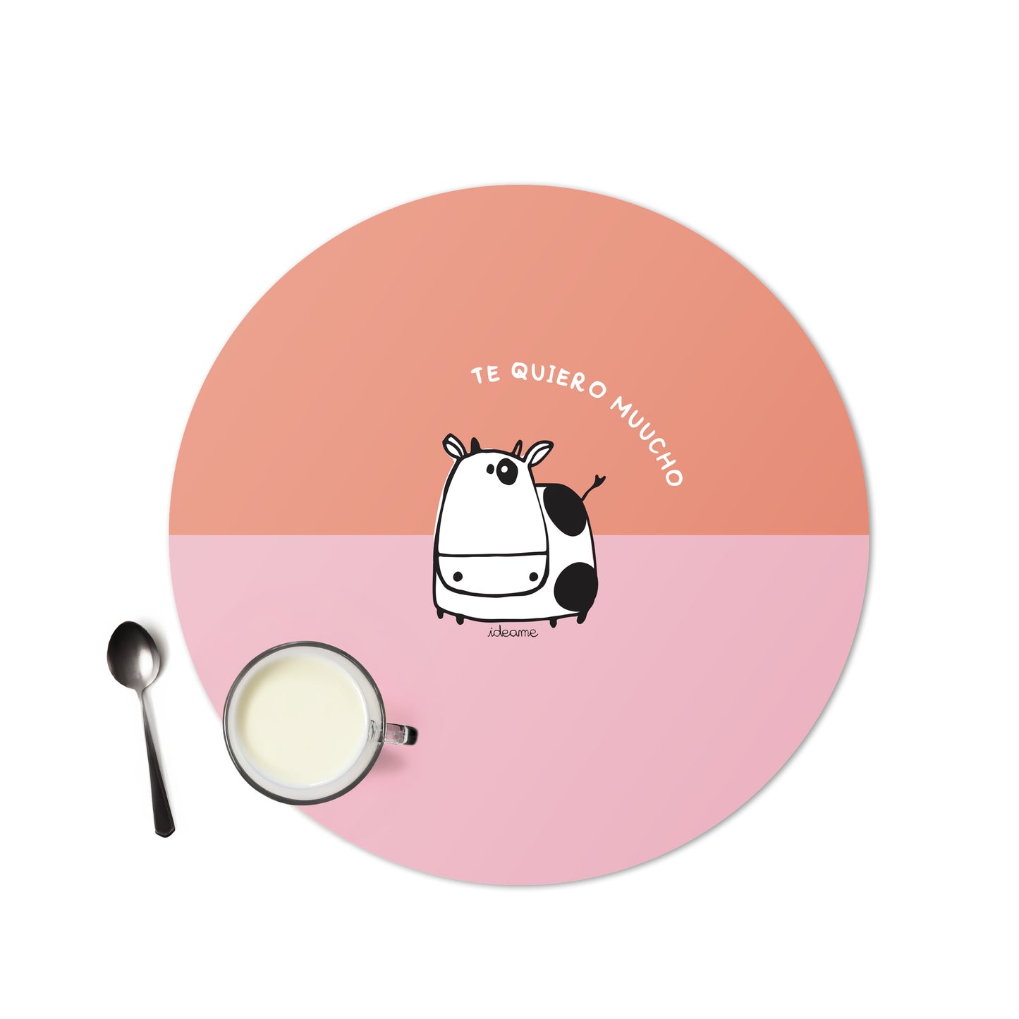 tovaglietta Te quiero MUUcho