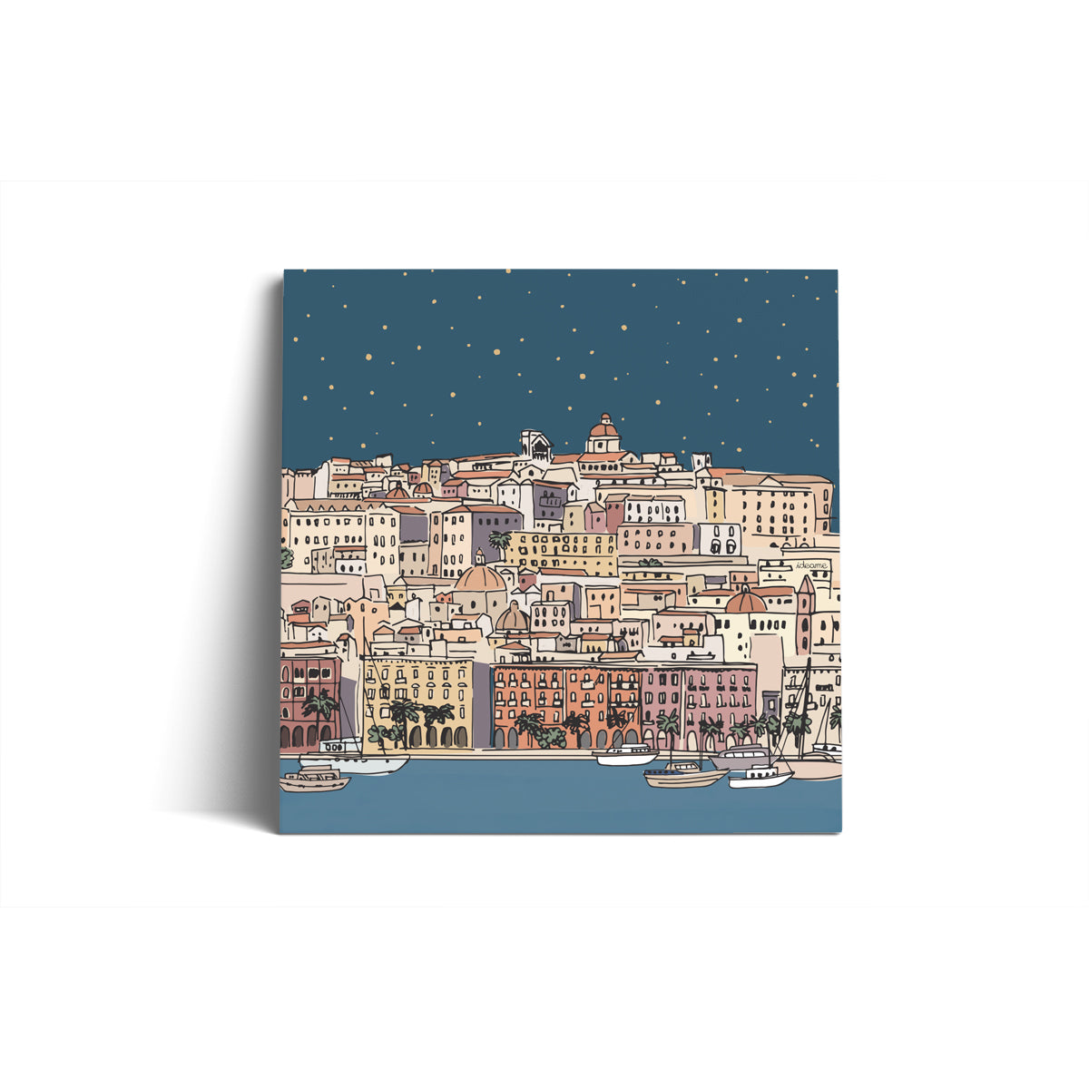 Quadro "la Città dal Porto"