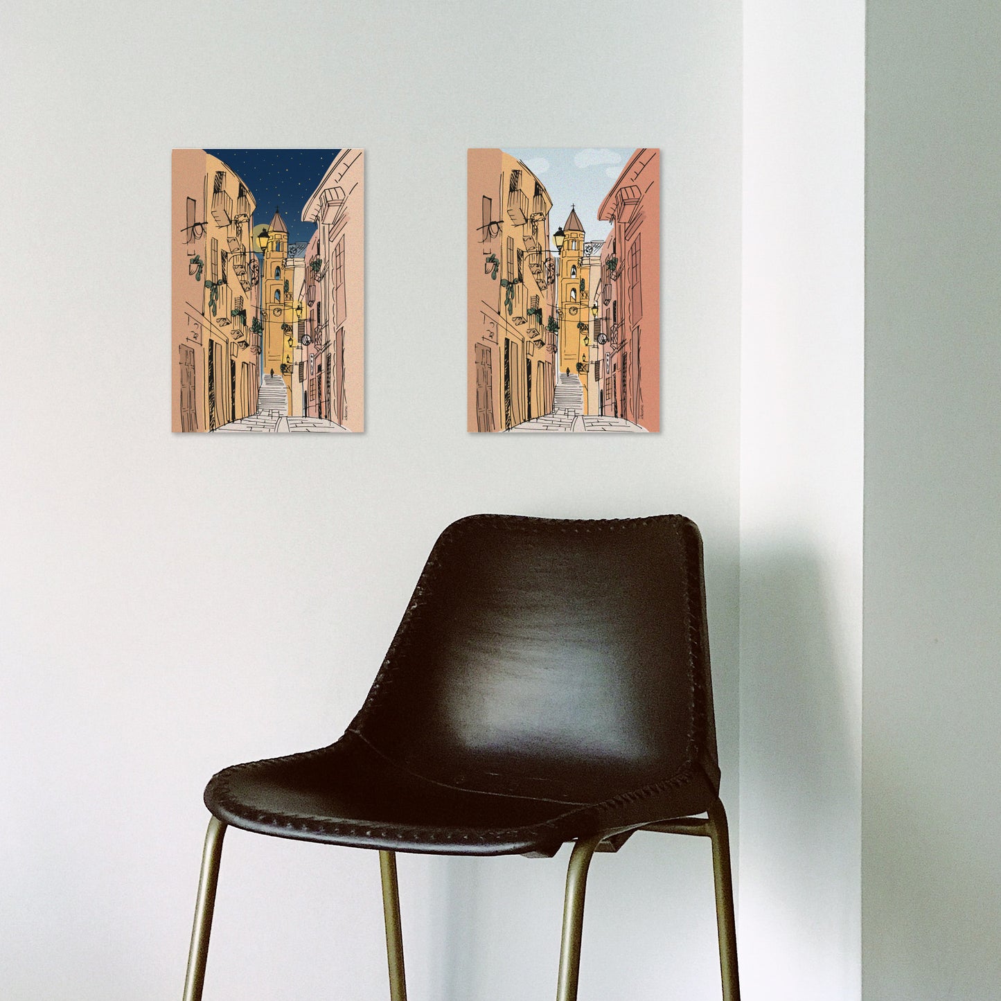 Quadro "Le Strade della Marina"