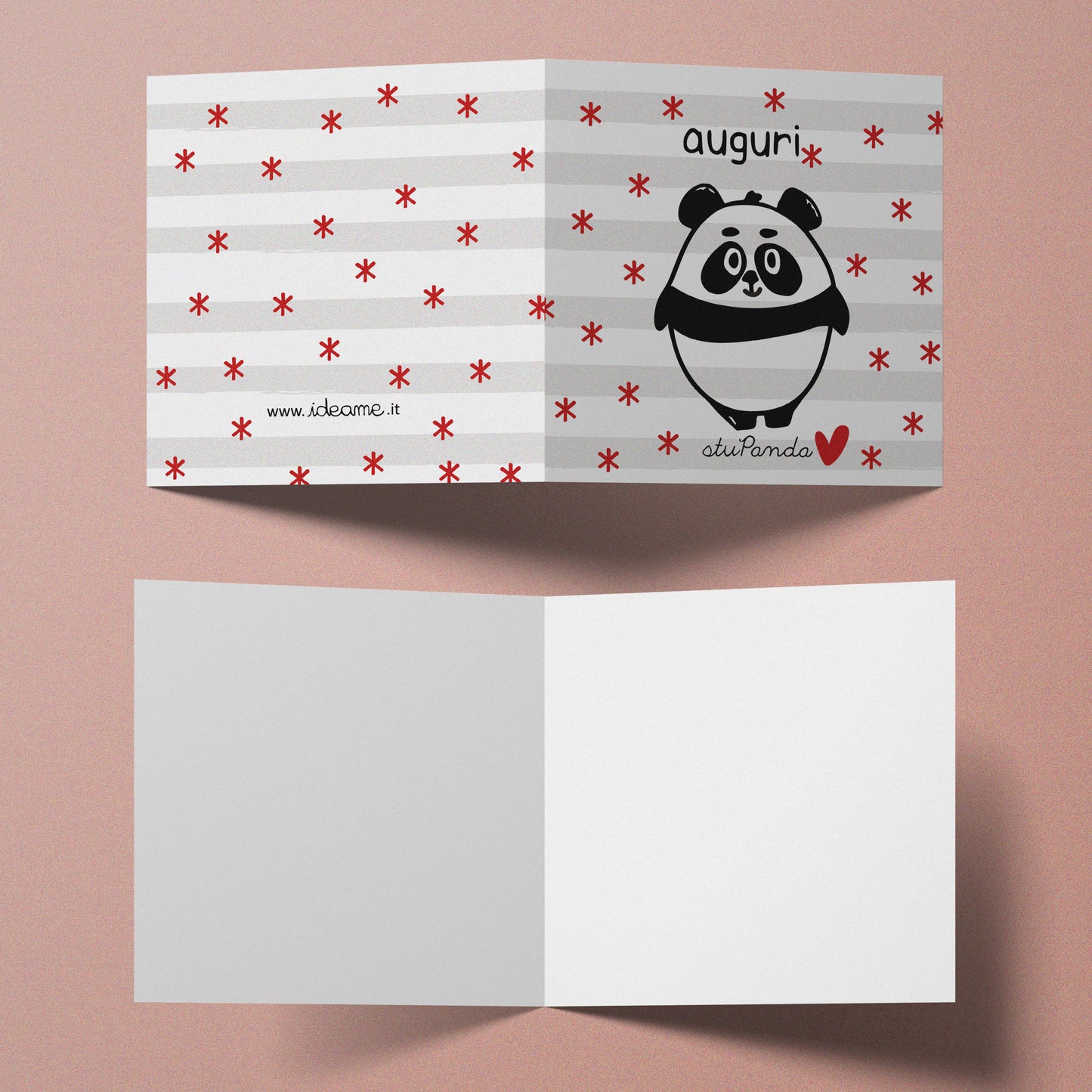 Biglietto Auguri StuPanda