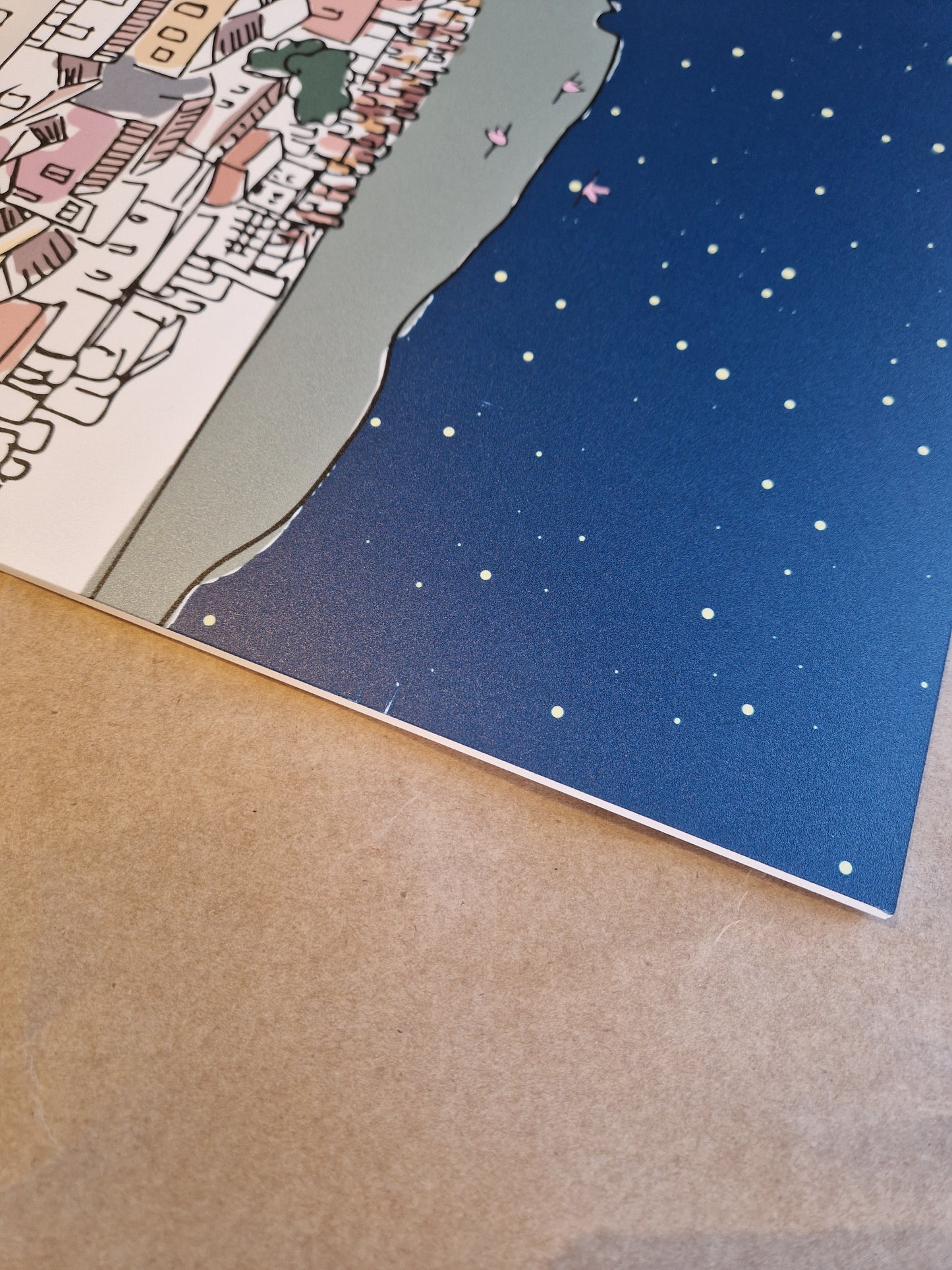 stampa città in volo OUTLET 60x80cm