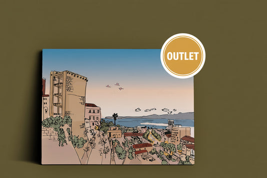 stampa torre elefante 90x70cm OUTLET