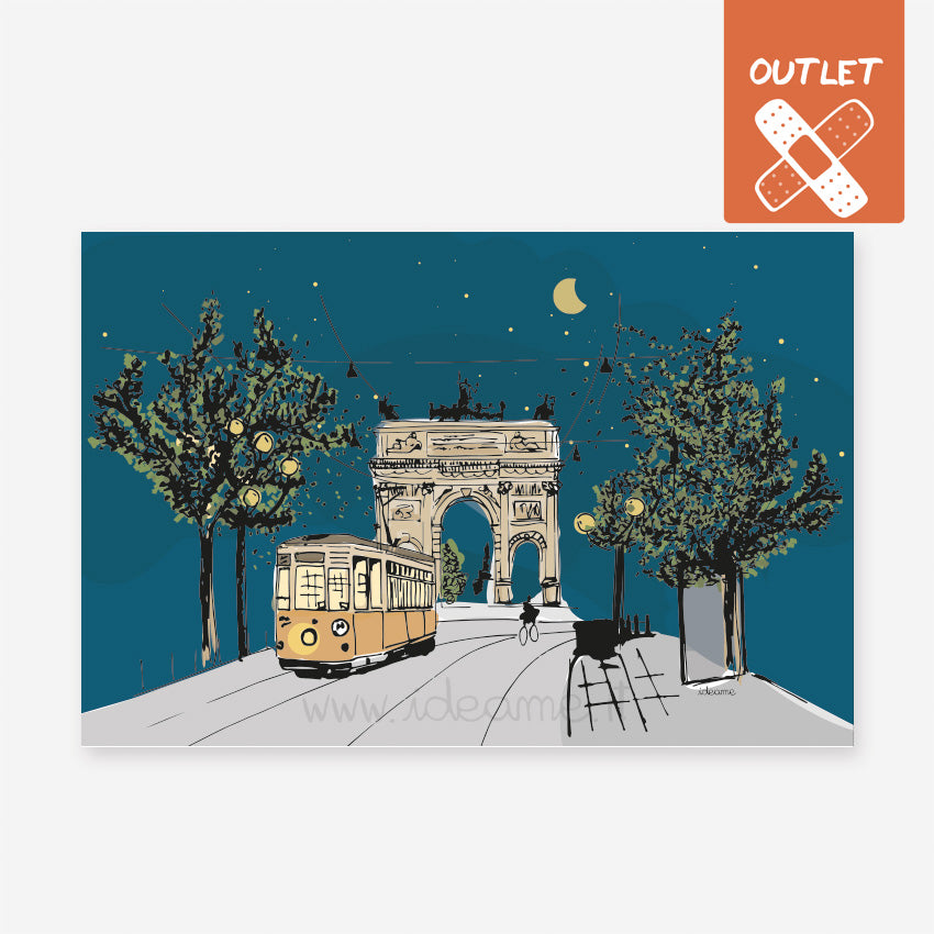 Quadro TRAM a MILANO - OUTLET
