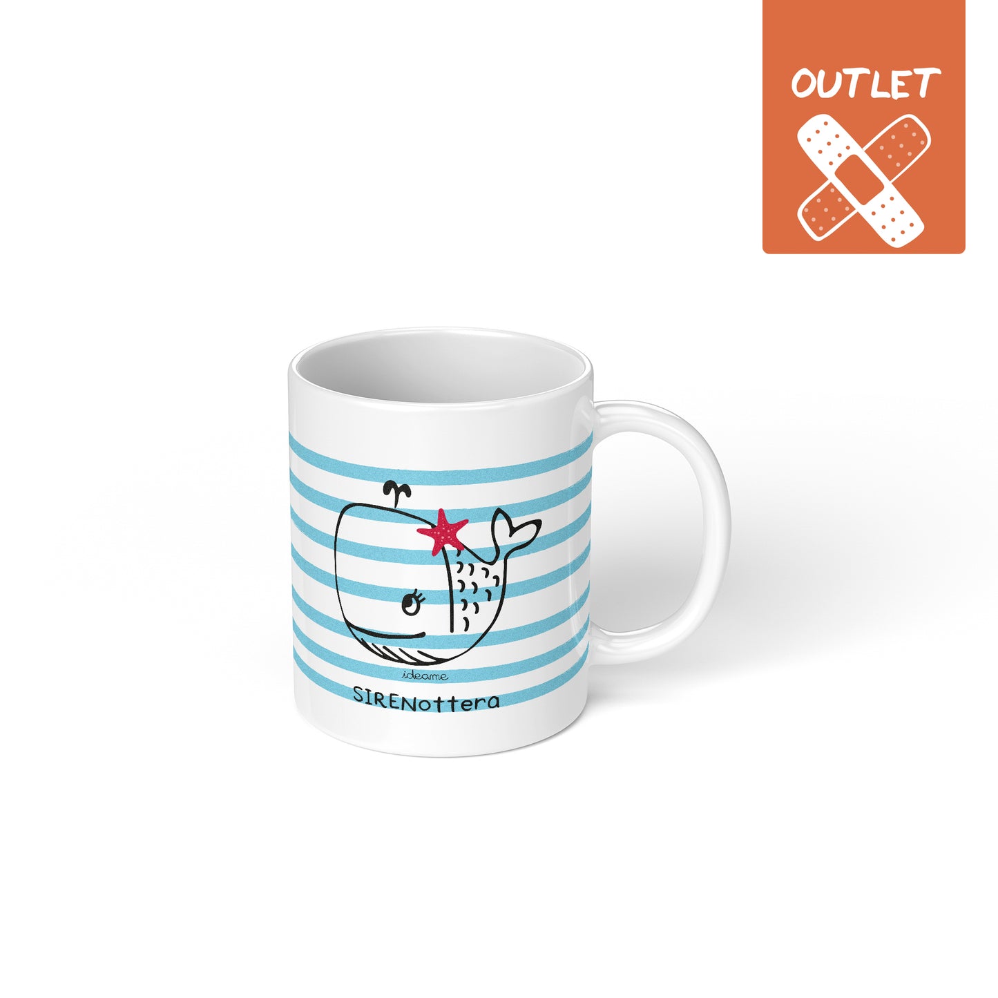 tazza sirenottera righe outlet