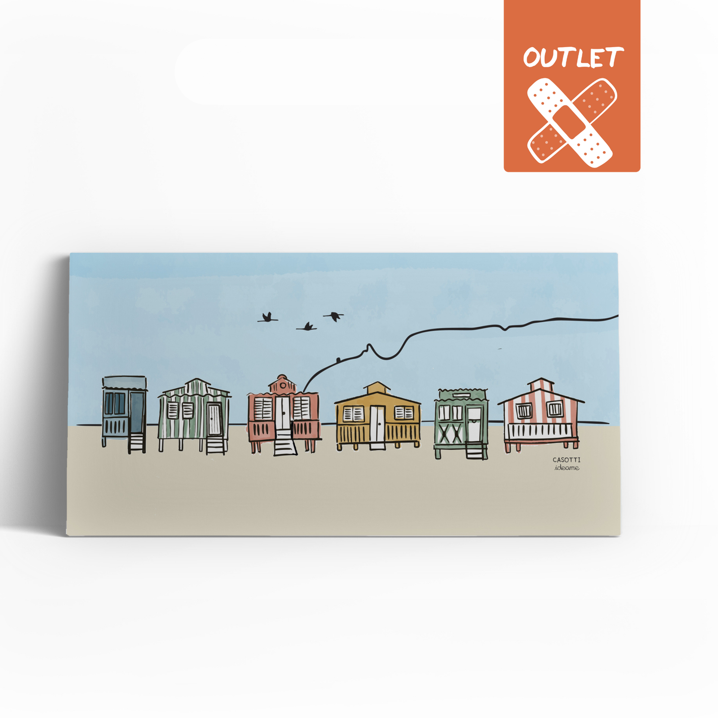 stampa casotti 25x50 cm OUTLET