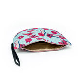 Pochette mezza luna Bouganvillea